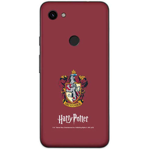 Wizarding World Harry Potter Gryffindor House Crest Google Pixel 3a XL Skin